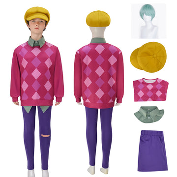 Kpop Demon Hunters Saja Boys Kids Baby Saja Cosplay Costume Dance Outfit Becostume